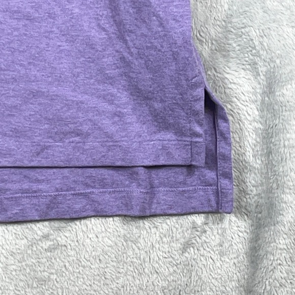 Polo Ralph Lauren Mens L Classic Fit Polo Purple Heather Green Pony Preppy Golf - Picture 6 of 11